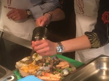 Plat de fruits de mer préparé par Elise - restaurant Vini Divini Enoteca